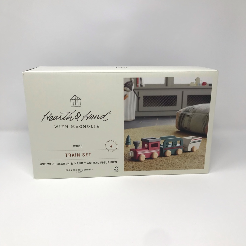 ❌SOLD❌ Hearth & Hand with Magnolia train set **New!